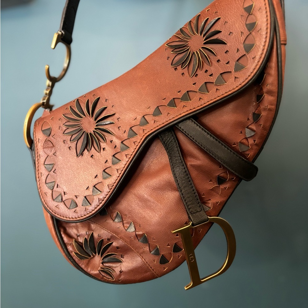 Christian Dior Limited Edition Saddle Bag
